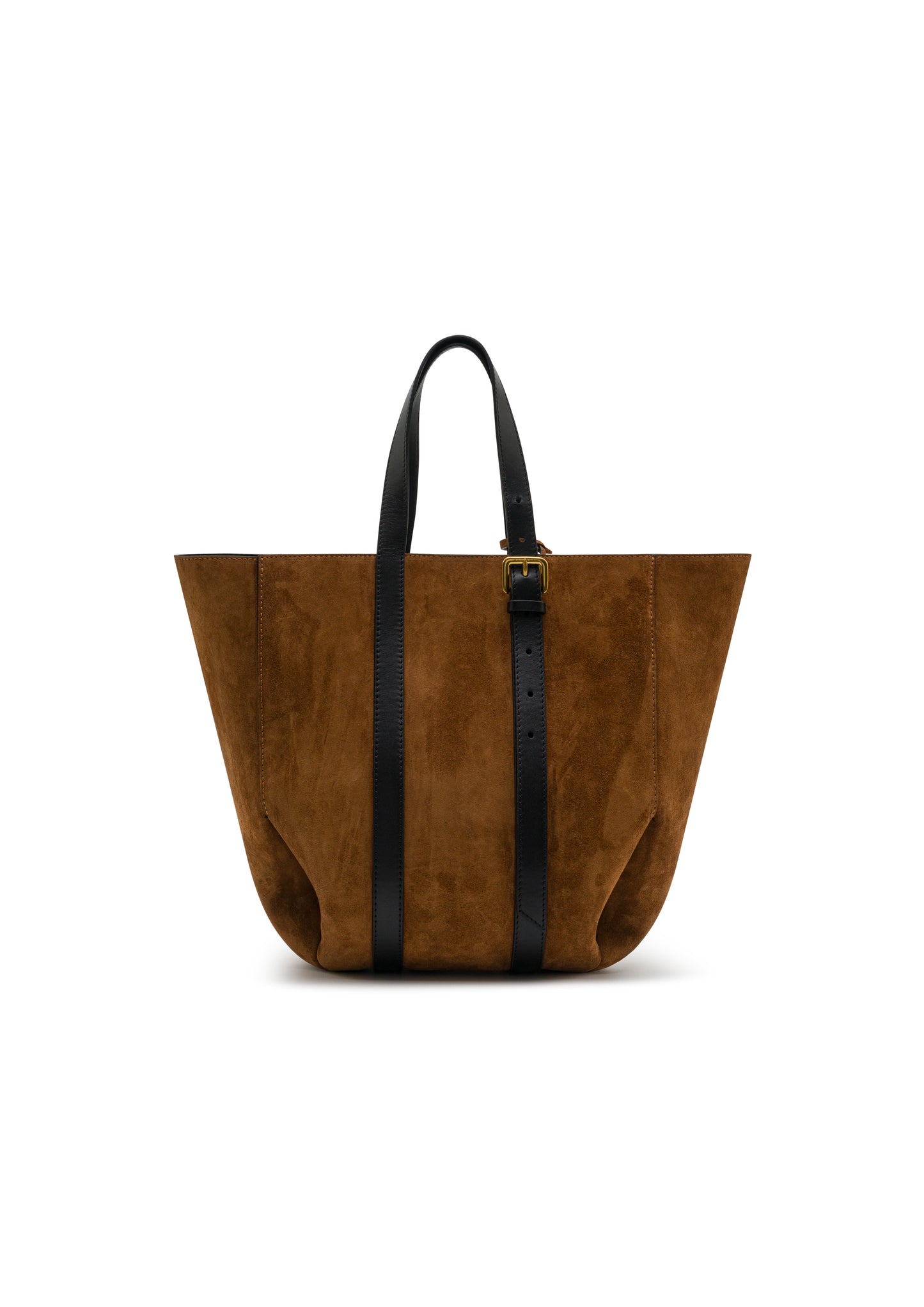 ALBA TOTE BAG TOBACCO SUEDE