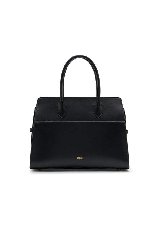 VALIA BAG BLACK LEATHER