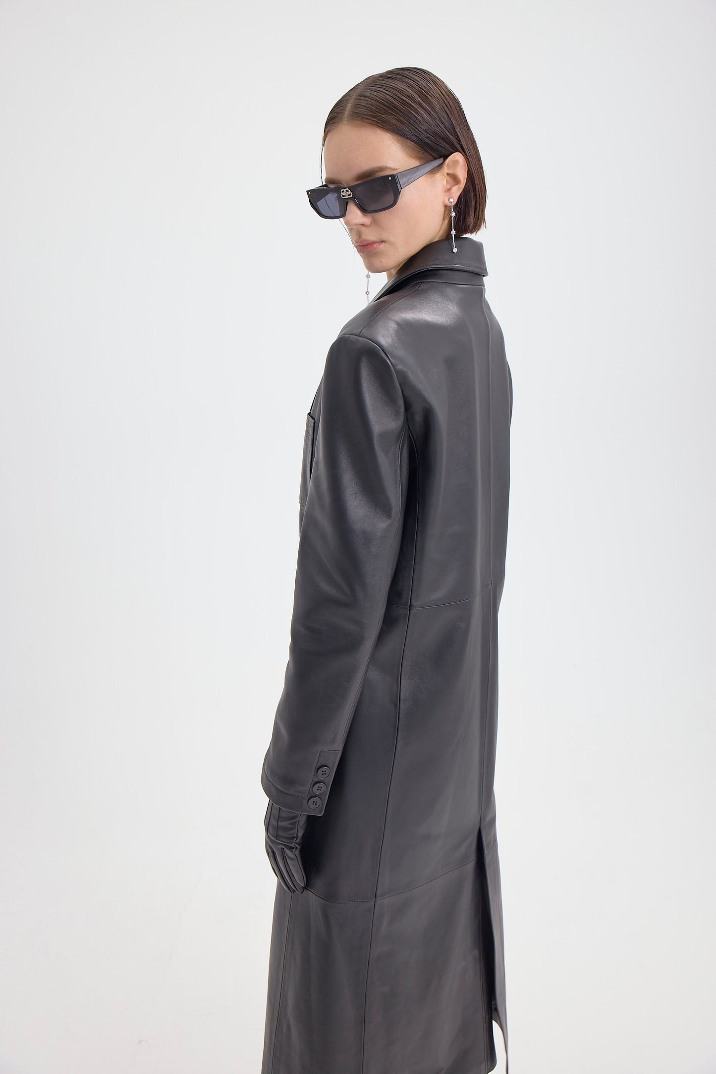 URBAN LEATHER TRENCH