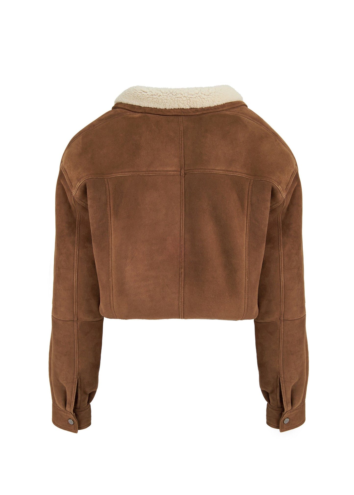 SABINA SHEARLING LEATHER JACKET