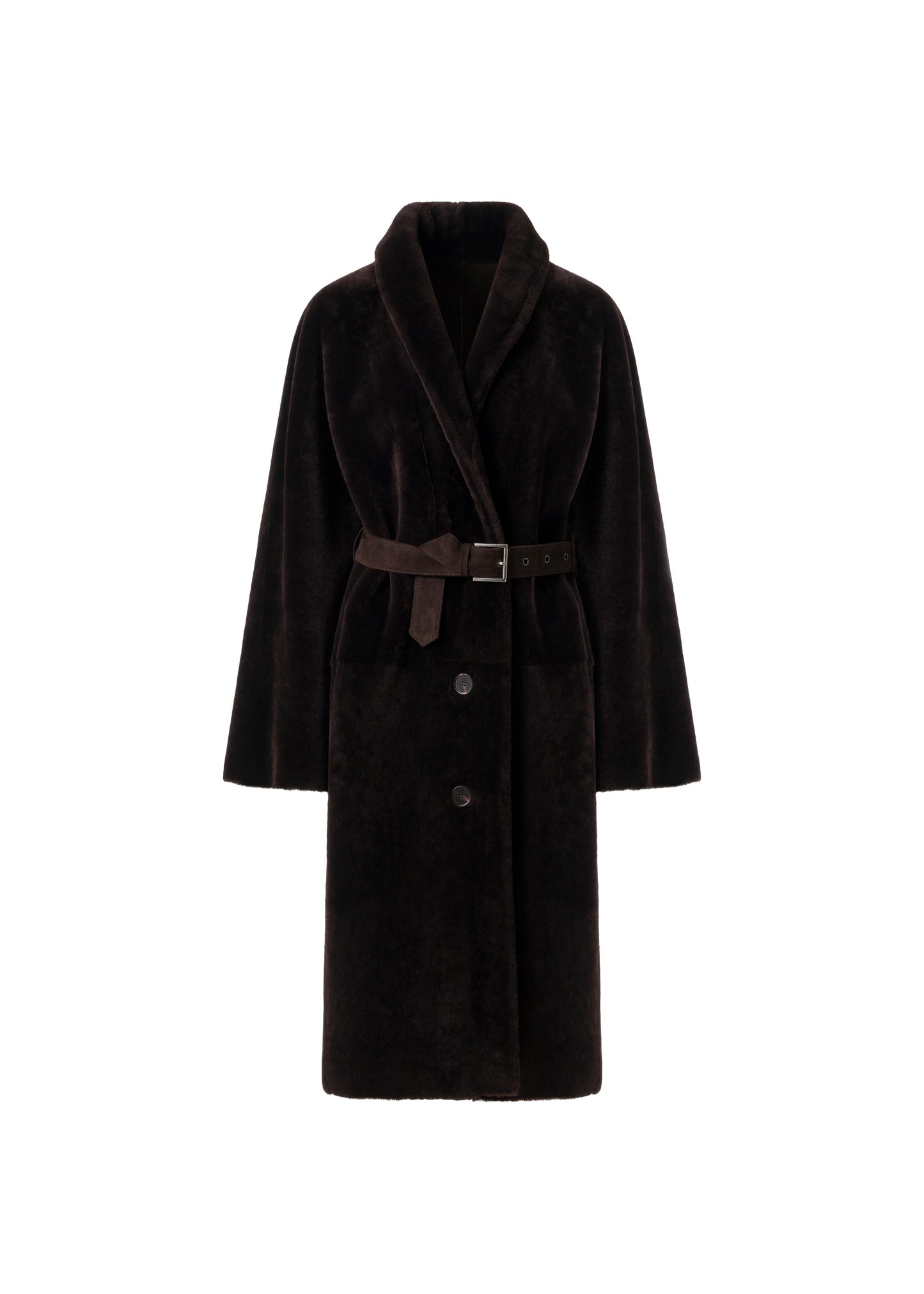 LUNE SHEARLING COAT