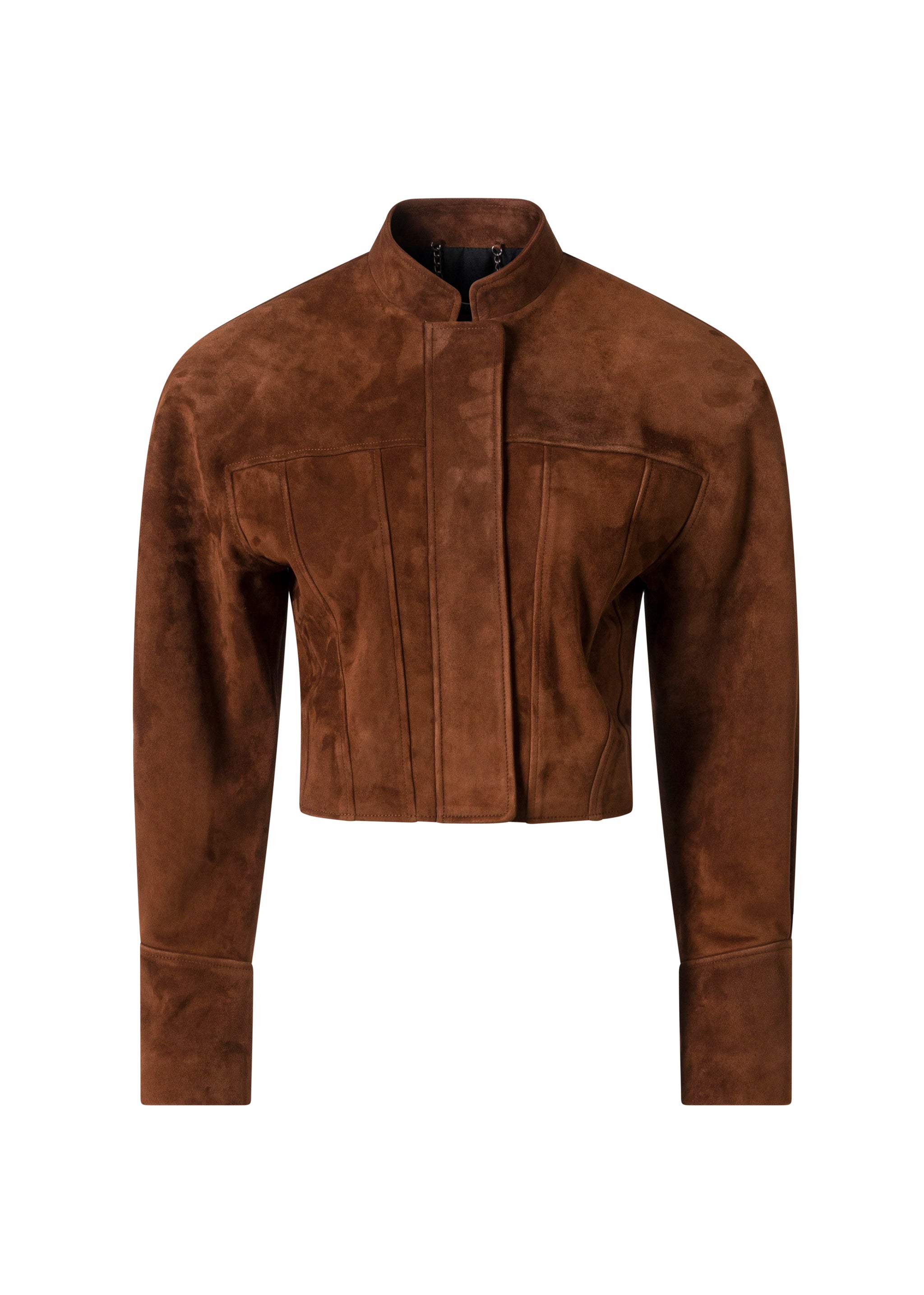 W mastrotto suède leather jacket OVY TERRA SUEDE JACKET – DREJANI