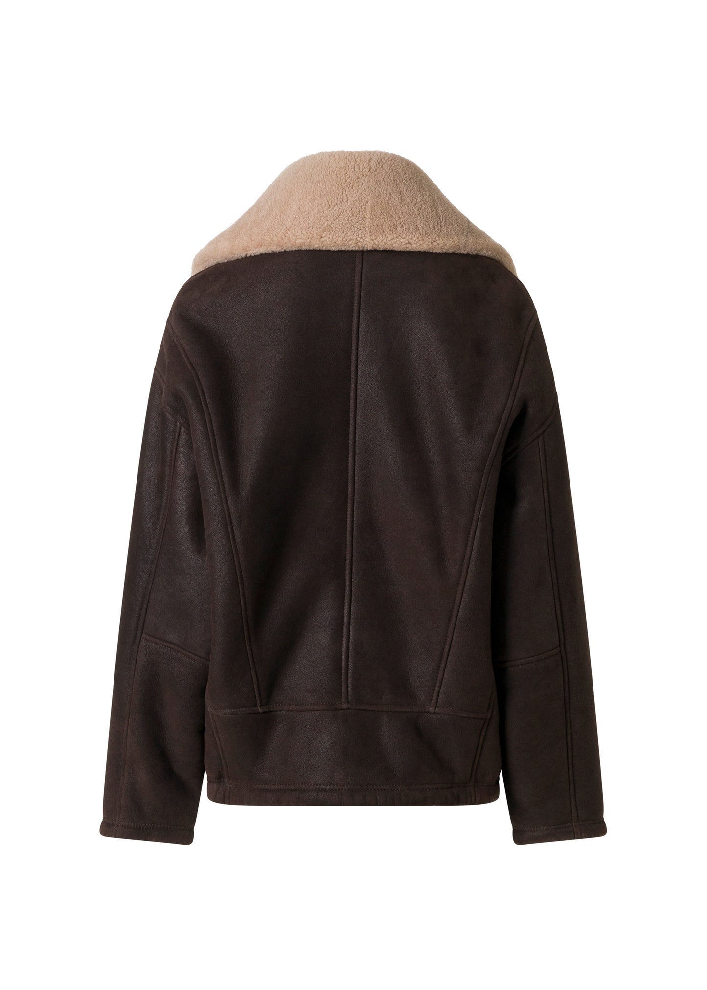 ARAN SHEARLING JACKET