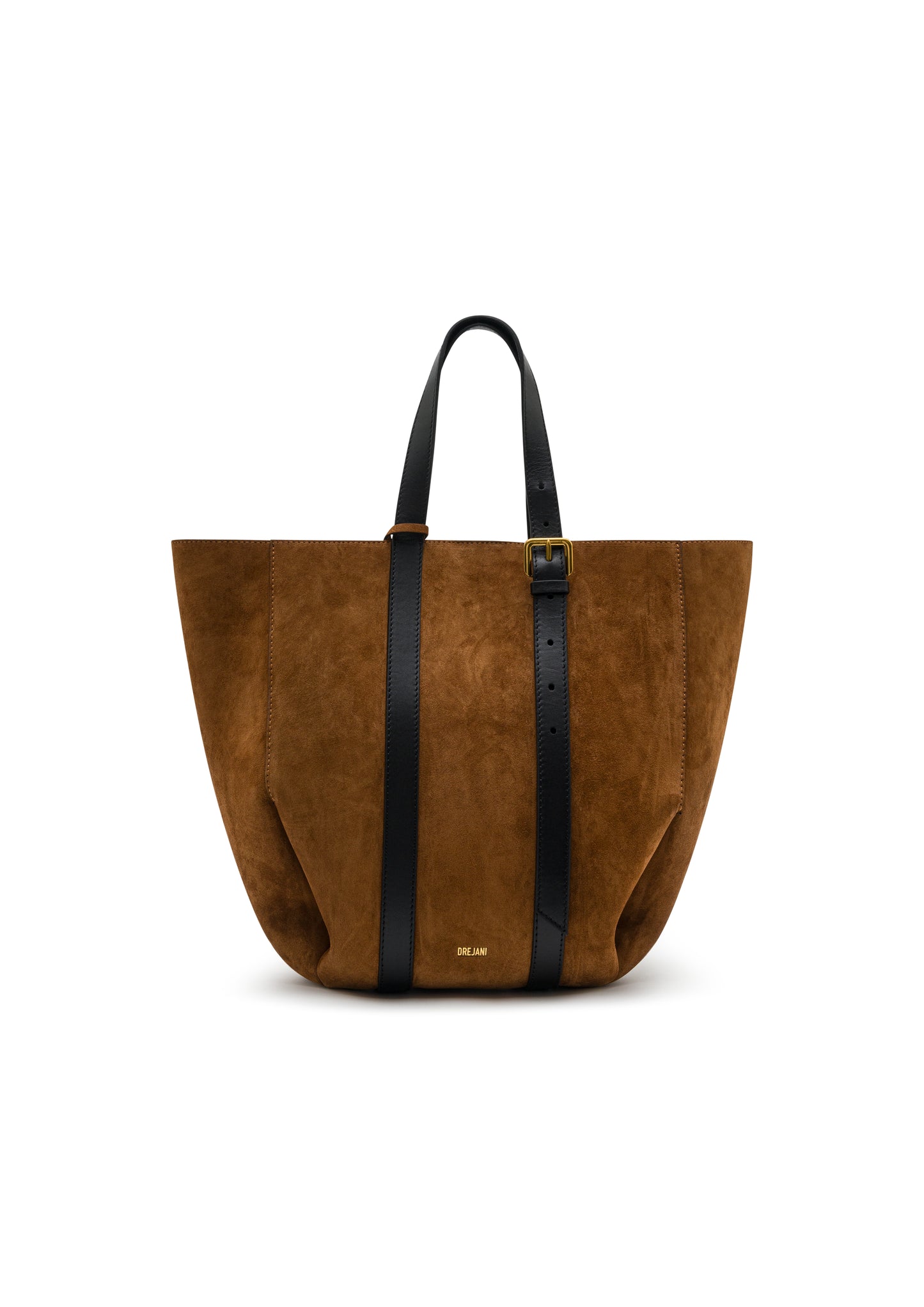 ALBA TOTE BAG TOBACCO SUEDE