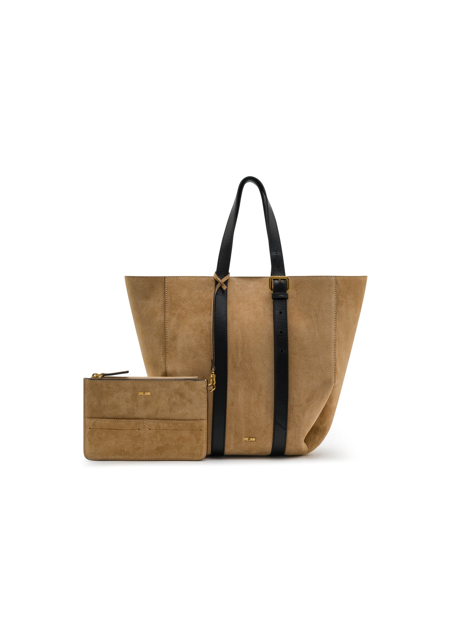 ALBA TOTE BAG CAMEL SUEDE