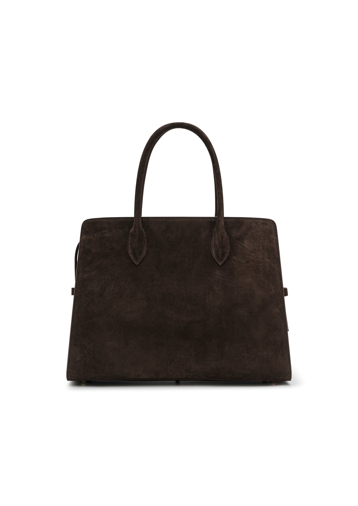VALIA BAG DARK BROWN SUEDE