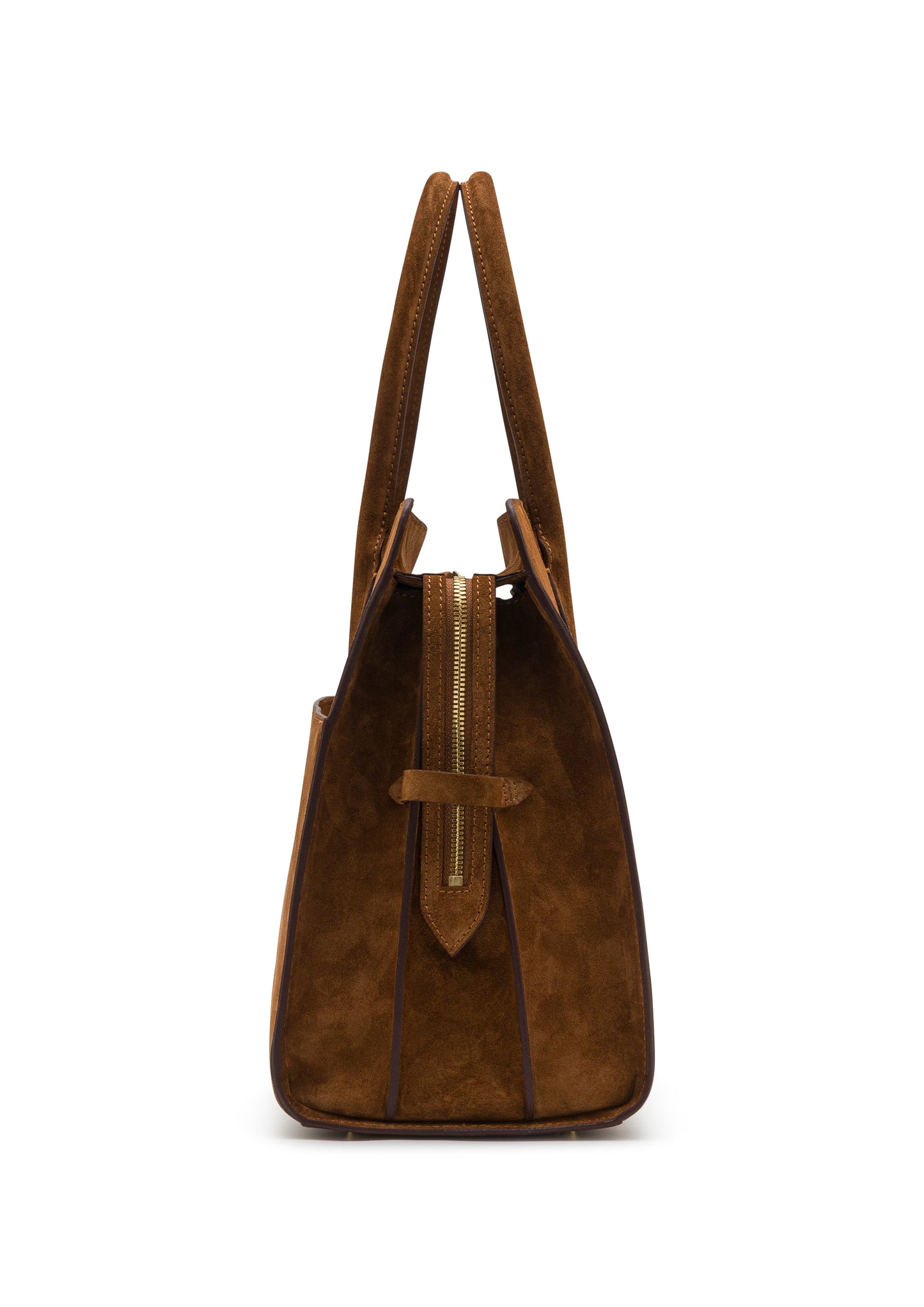 VALIA BAG WHISKEY SUEDE