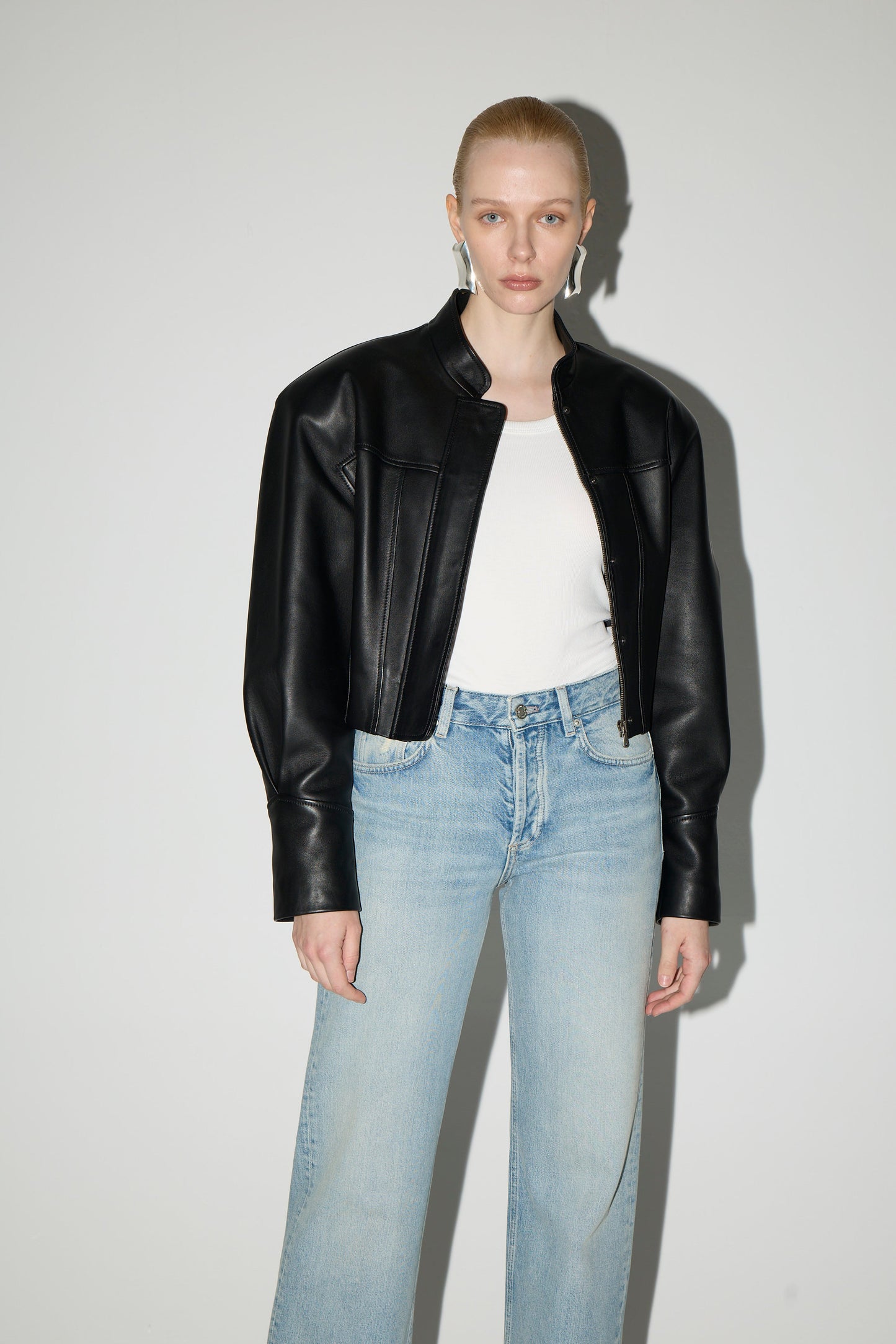 ELIO LEATHER JACKET