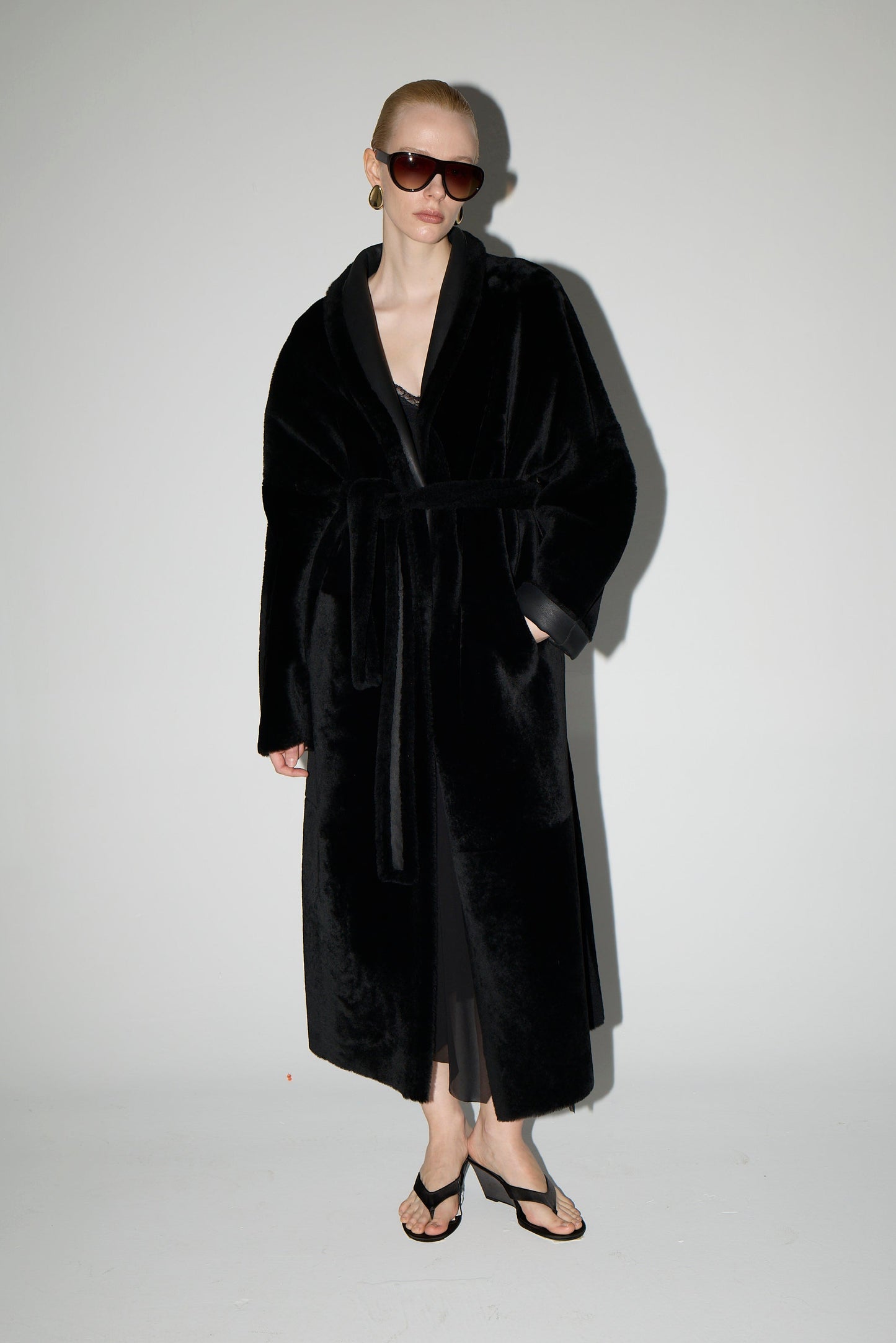 TAIGA SHEARLING COAT