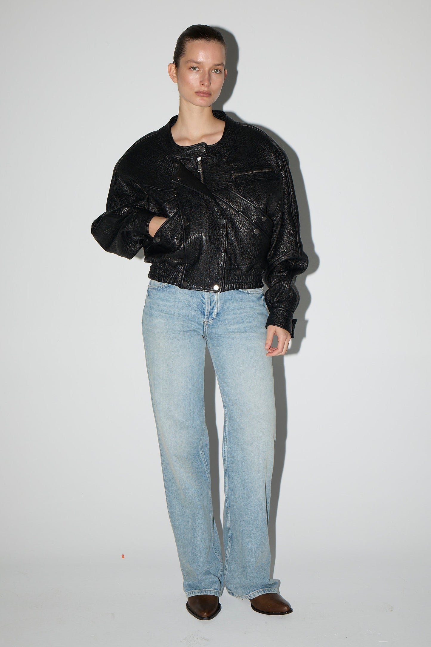 HARLOW LEATHER JACKET