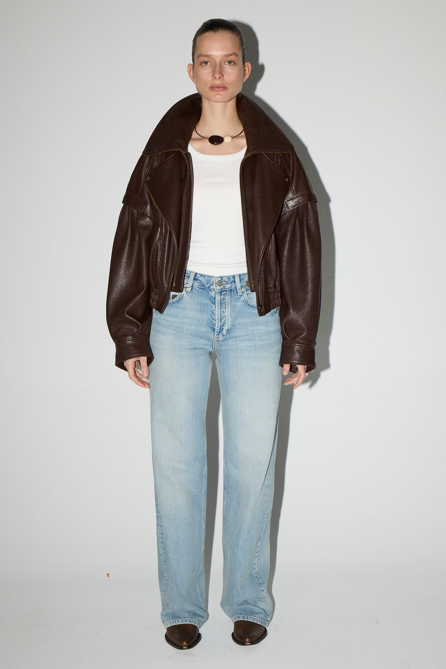 IRMA LEATHER JACKET