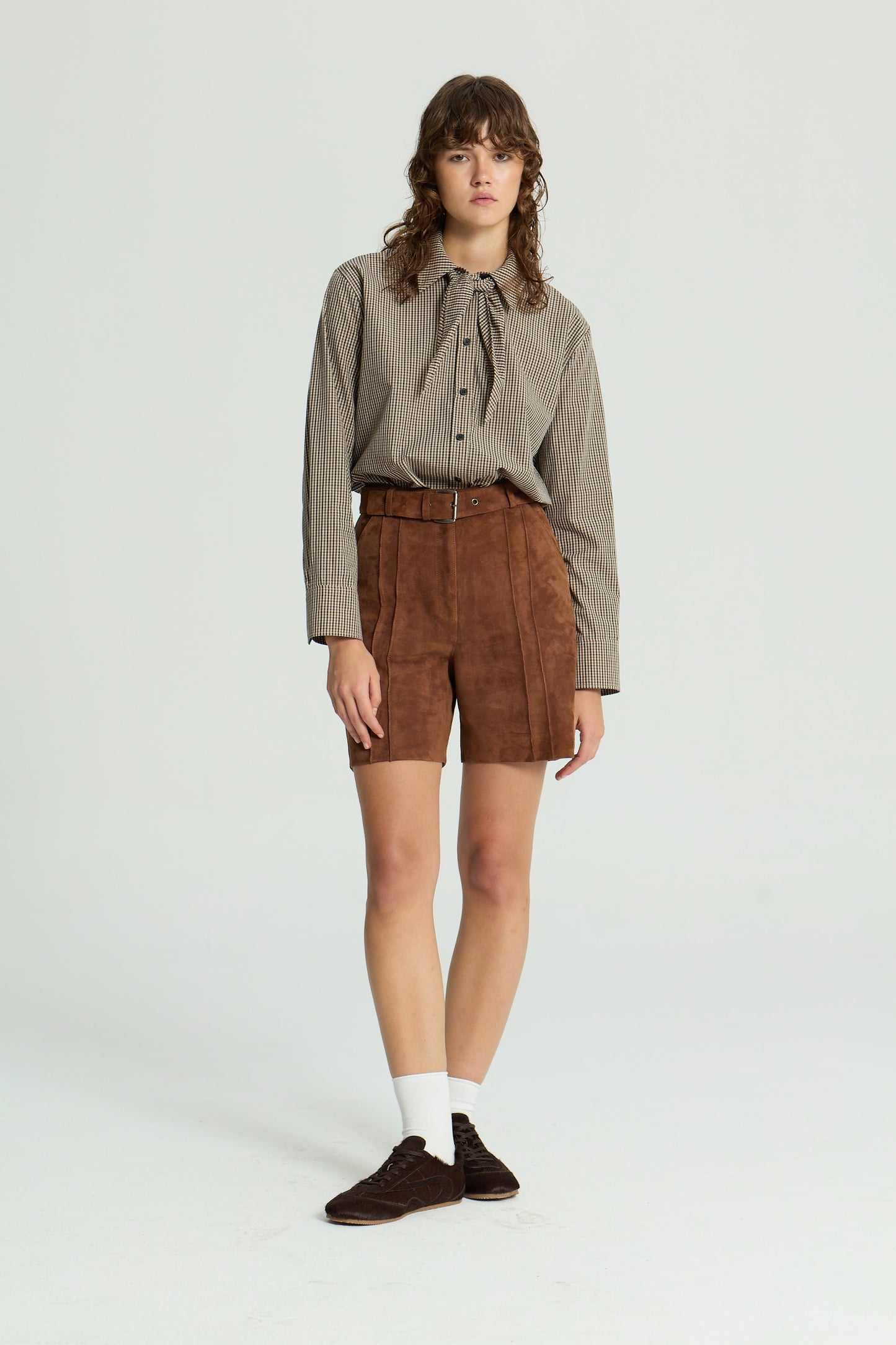 TANORA SUEDE SHORTS